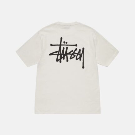 BASIC STÜSSY TEE WHITE