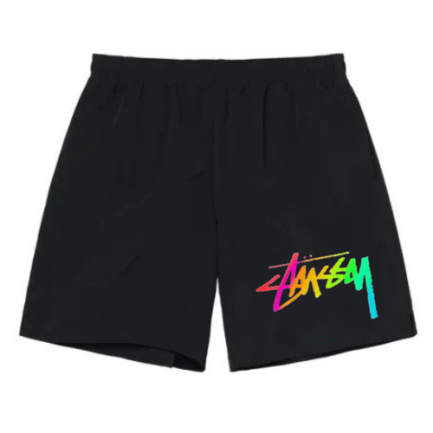 COLORFULL STUSSY LOGO SHORT