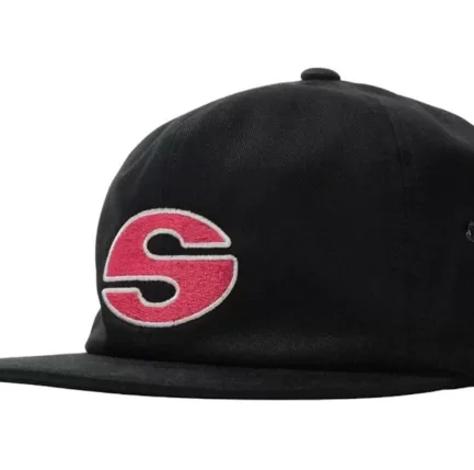 Stussy Big S Cap Black