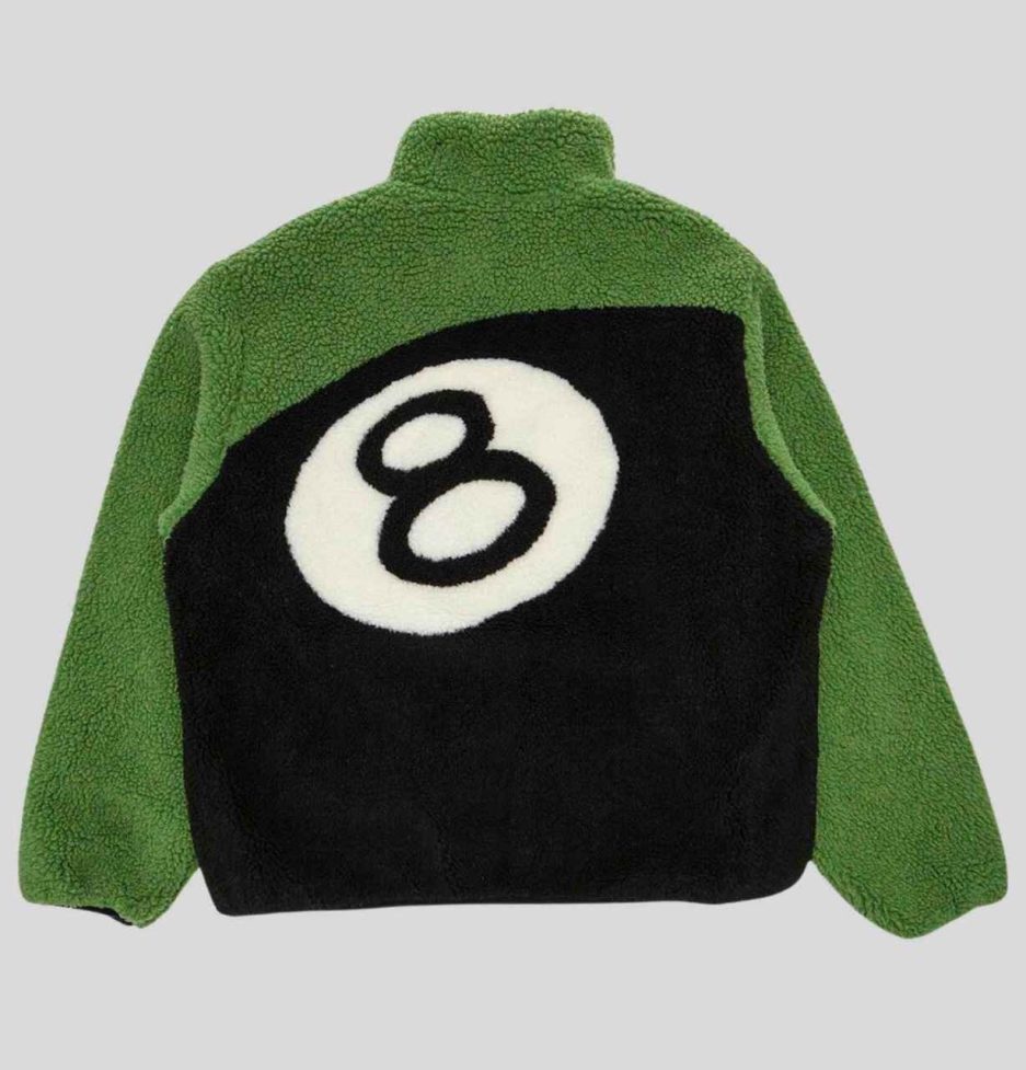 Stussy 8 Ball Fleece Jacket