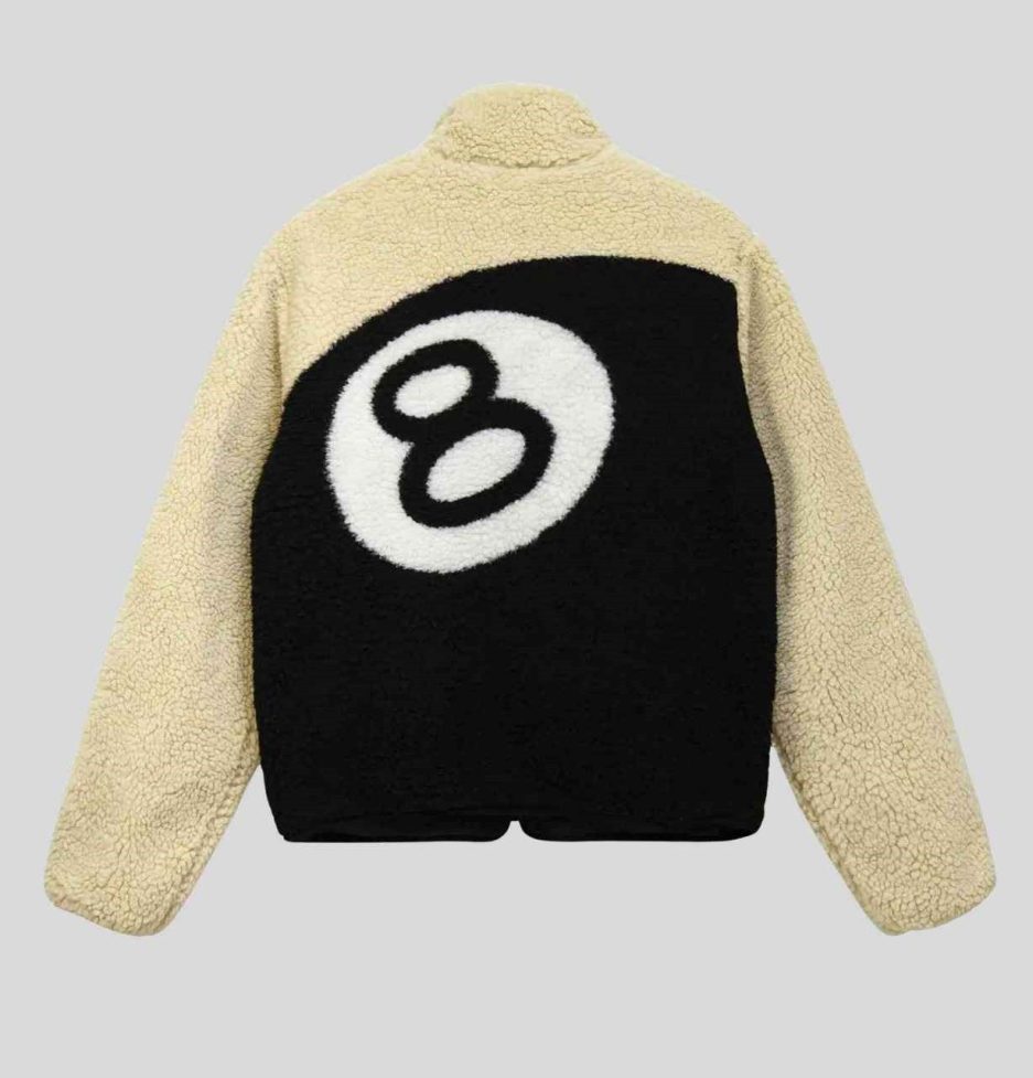 Stussy 8 Ball Sherpa Jacket