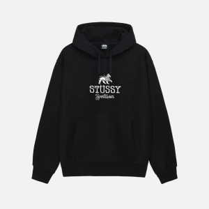 STUSSY SPORTSWEAR HOODIE BLACK
