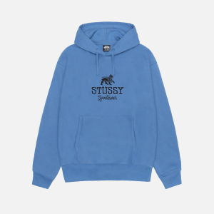 STUSSY SPORTSWEAR HOODIE BLUE