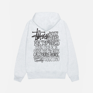STUSSY CALIFORNIA GROWN HOODIE WHITE